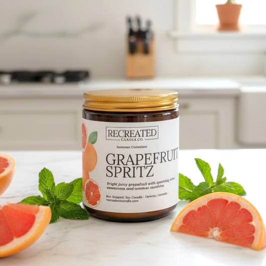 Grapefruit Spritz 8oz Candle