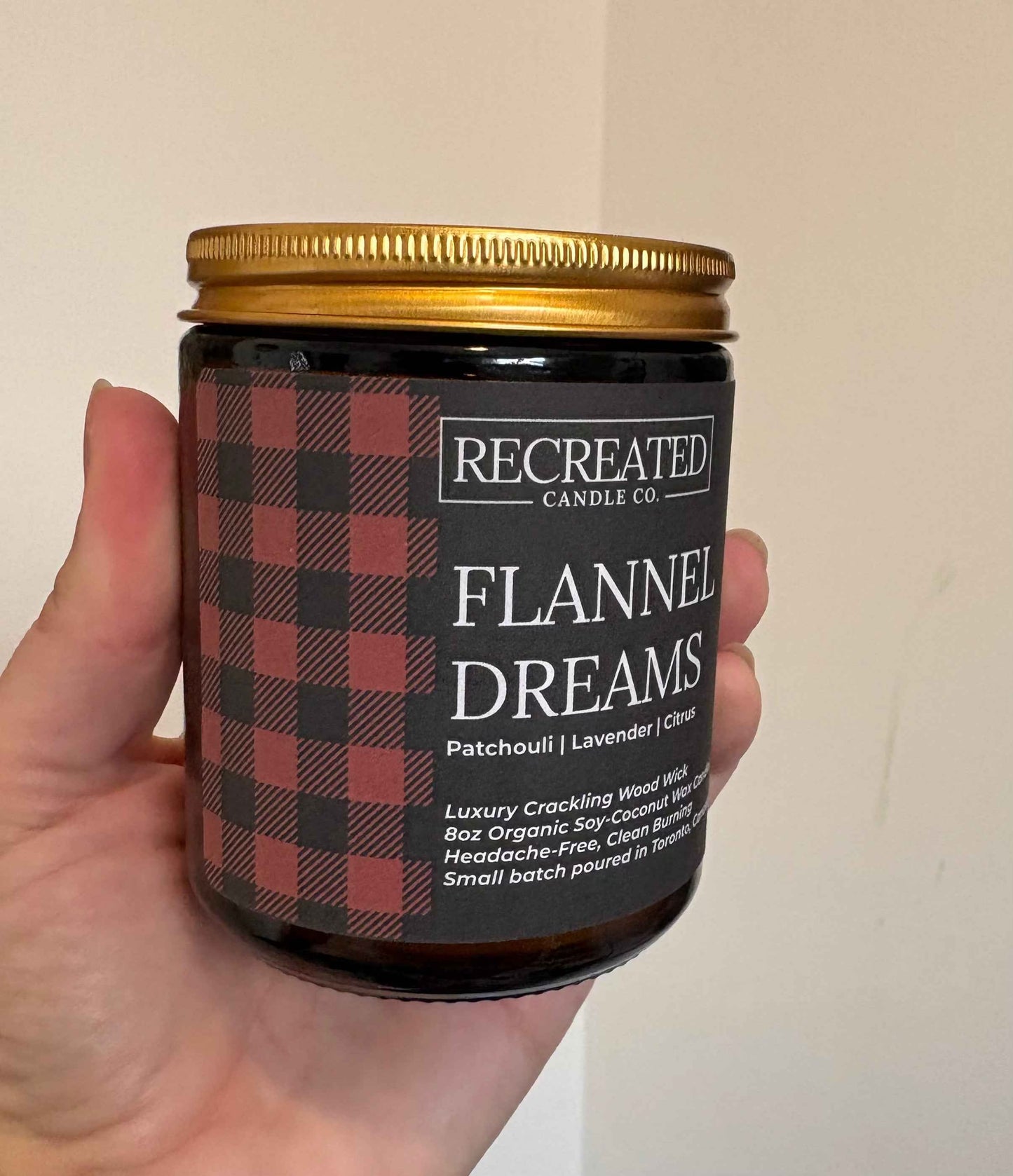Flannel Dreams 8oz Candle