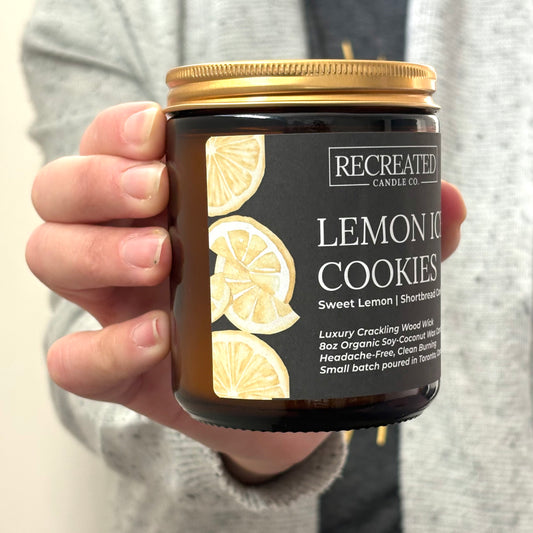 Lemon Icebox Cookies 8oz Candle