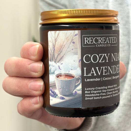 Cozy Niagara Lavender 8oz Candle