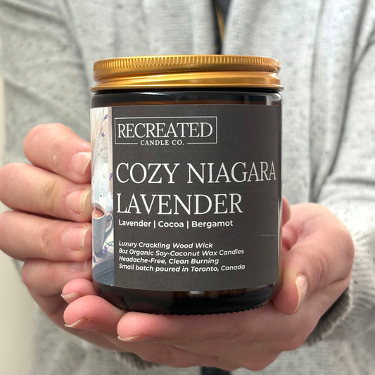 Cozy Niagara Lavender 8oz Candle