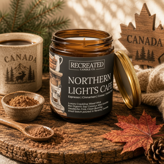 Northern Lights Cafe 8oz Candle
