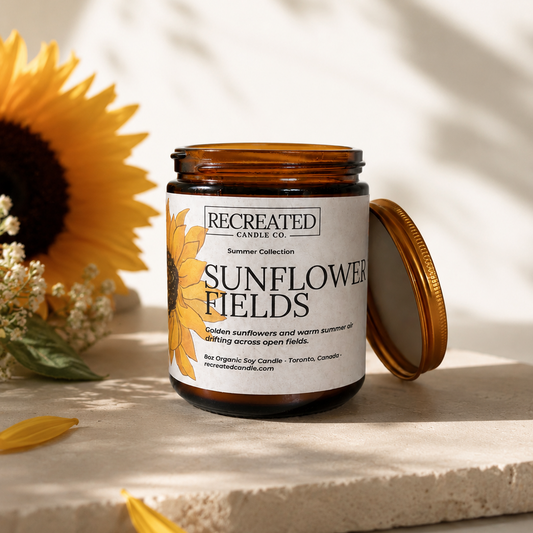 Sunflower Fields 8oz Candle