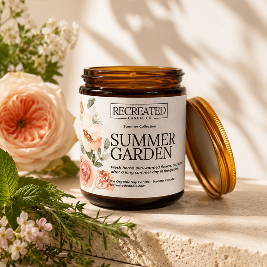 Summer Garden 8oz Candle