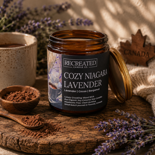 Cozy Niagara Lavender 8oz Candle