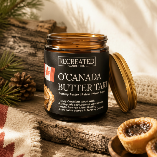 O'Canada Butter Tart 8oz Candle