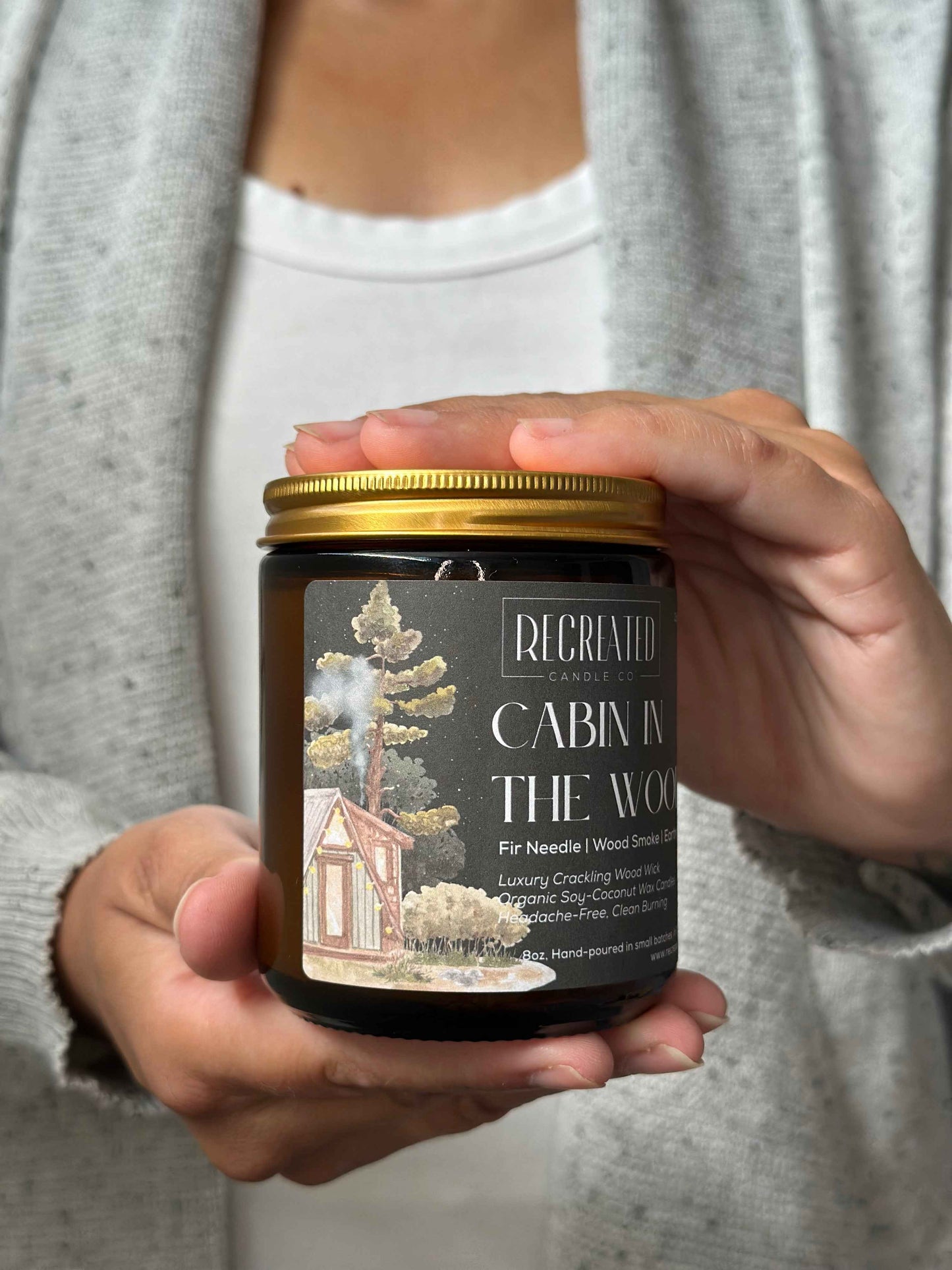 Cabin In The Woods 8oz Candle