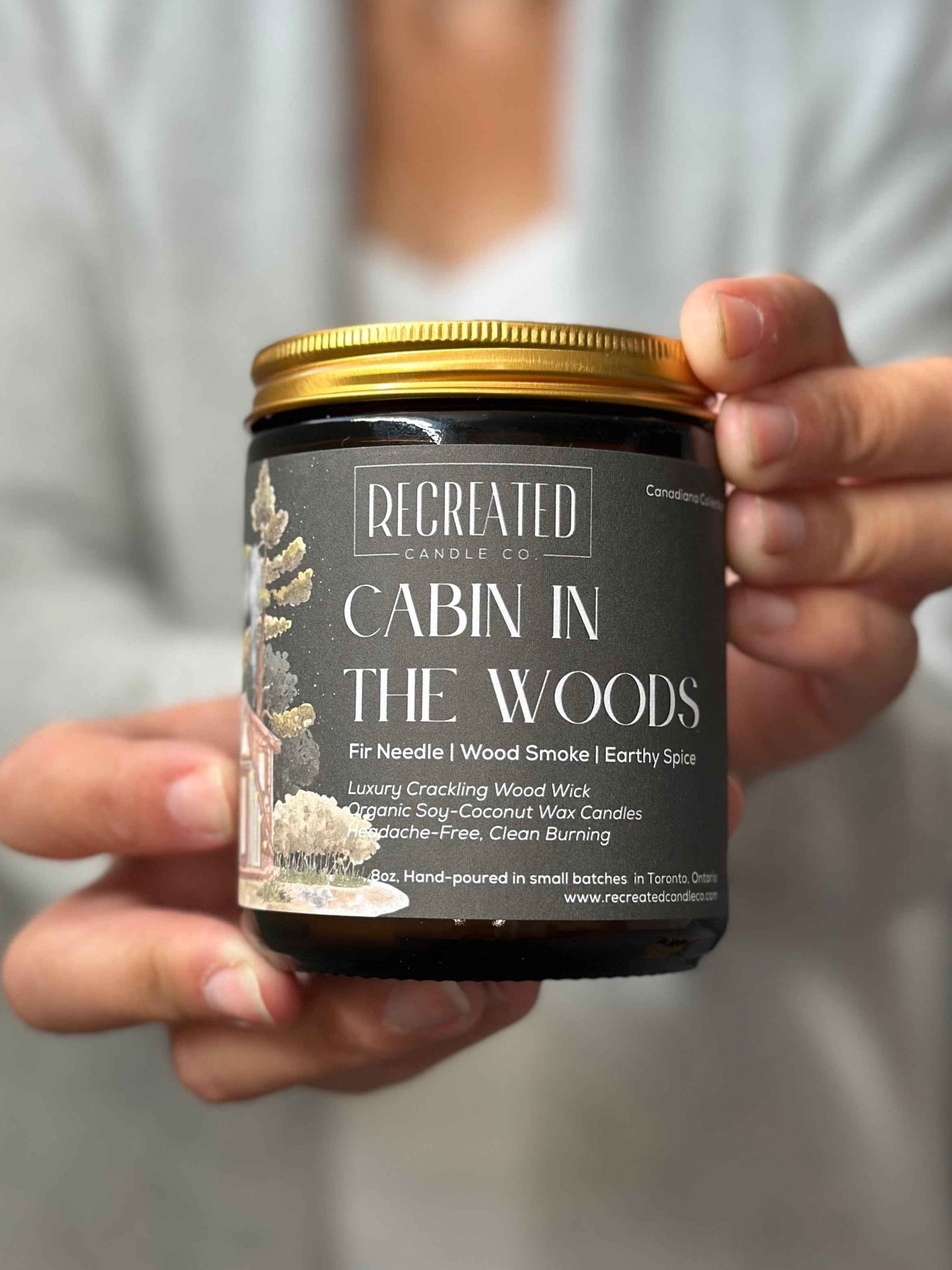 Cabin In The Woods 8oz Candle