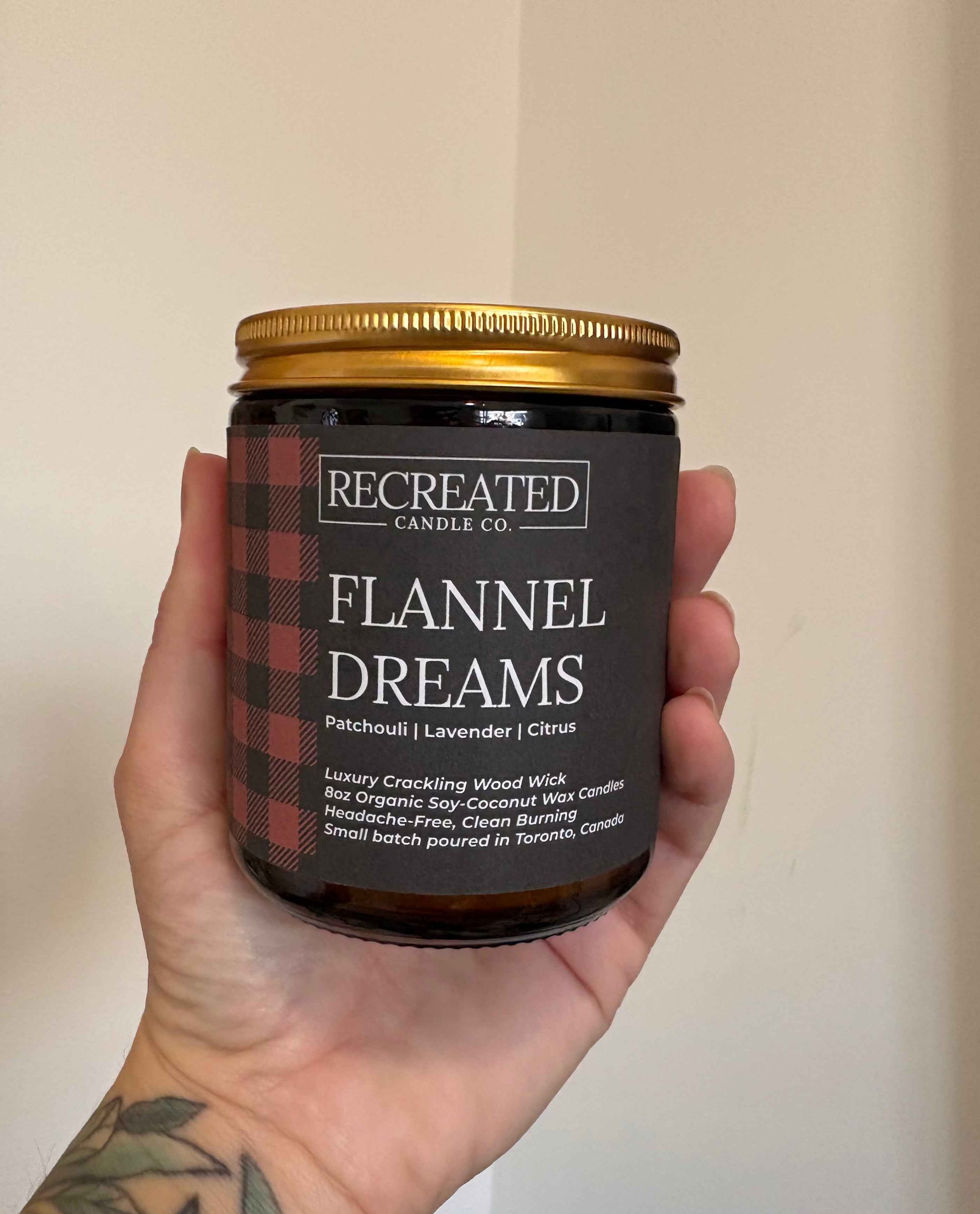 Flannel Dreams 8oz Candle
