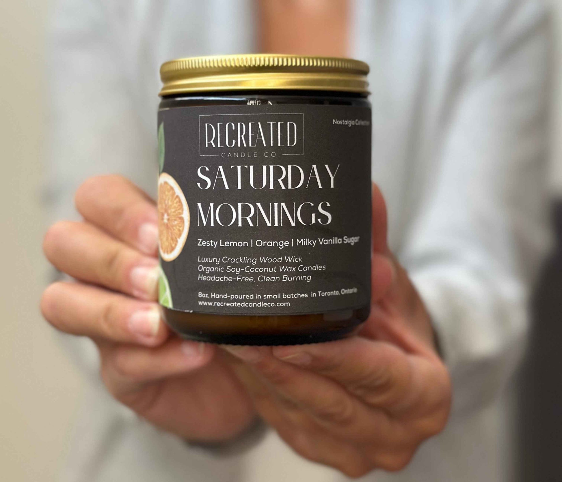 Saturday Mornings 8oz Candle